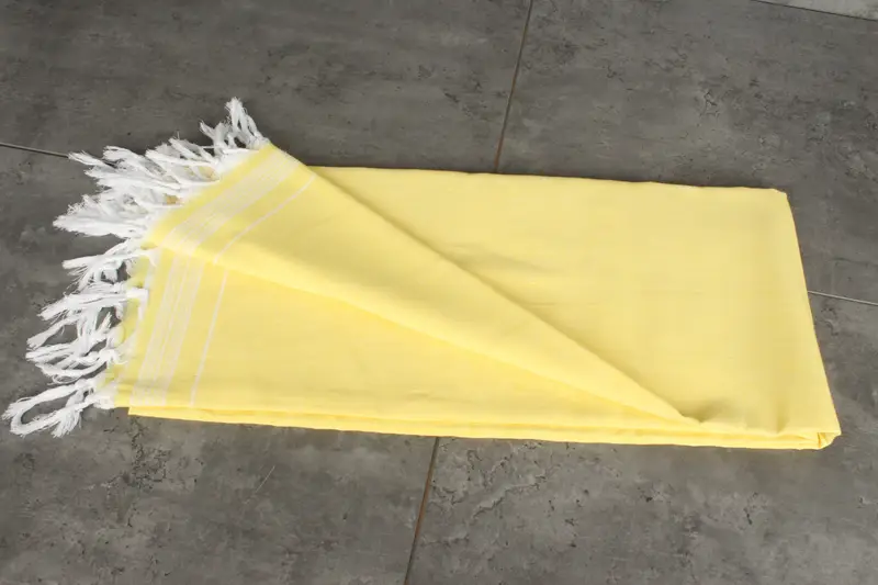 Turkish Bedspread, Bridesmaid Proposal Gift, 92x56 Cotton Striped Towel, Tablecloth, Throw Blanket, Turkish Cotton Throw Blanket, Bridesmaid Gifts - 3