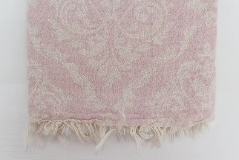68x36 Cotton Baroque Towel, Pool Towels, Monogram Turkish Towel, Organic Towel, Bridal Shower Favor, Cotton towel, Bachelorette Party Decorations - 6