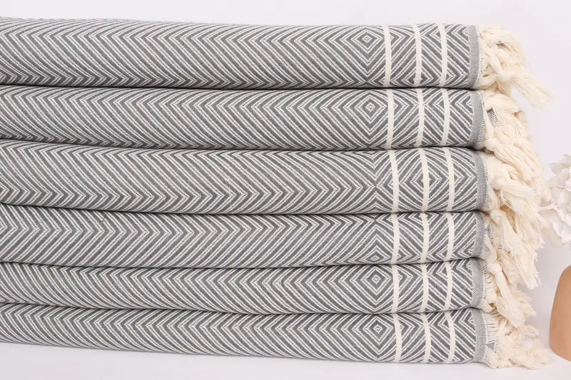 Bachelorette Party Favors, Bachelorette Party Decorations, Turkish Blanket, Turkish Beach Blanket, Woven Blanket, 96x70 Cotton Diamond Towel - 3