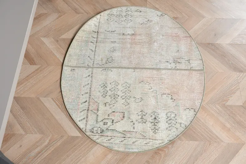 Alfombra Verde con Estampado Animal Rosa 8x9m, Diseño Único