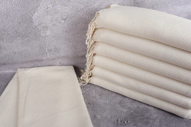 64x38 Cotton Geometric Towel, Handwoven organic Turkish towel for spa, Gym Towel, Bath towel, Custom Beach Towel, Organic towel, House Warming Gift - 2