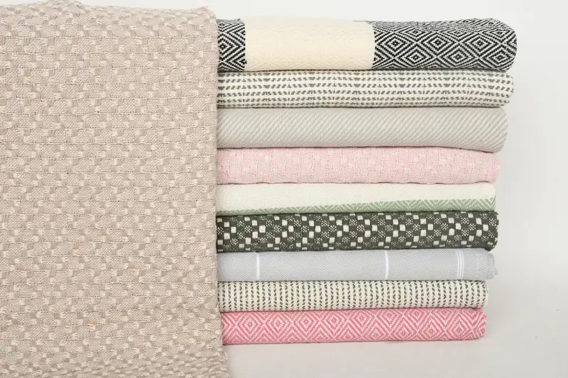 Wedding Gift, Custom Hand Towel, Bridesmaid Towel, Turkish Towel Hand Towel, Summer Gift, Personalized Bridesmaid Gift, 36x18 Linen Set of 10 Towel - 1