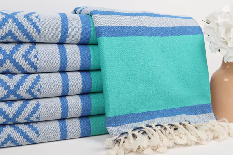 Turkish Towel Monogram, Bridesmaid Gifts Personalized, Bridesmaid Gift Towel, 70x36 Cotton Sun Design Towel, Best Beach Towel, Sand-resistant towel - 3