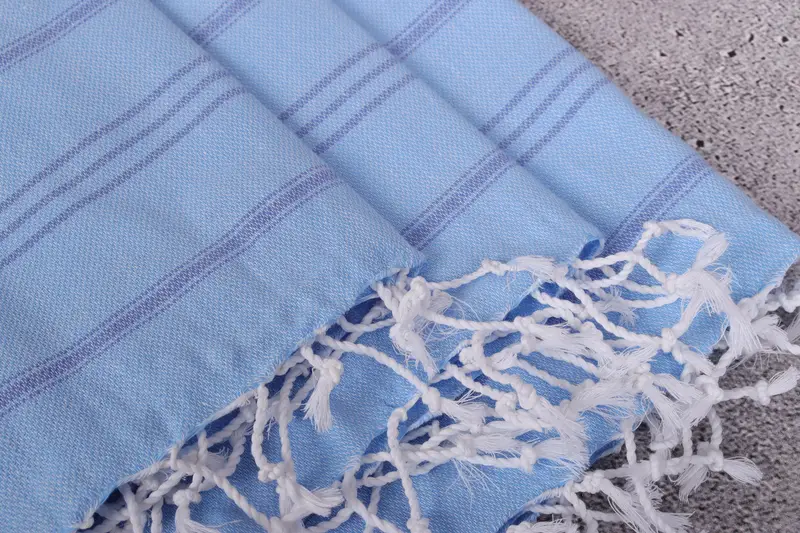 Custom Hand Towel, Summer Towel, 40x24 Cotton Striped Towel, Monogrammed Hand Towel, Wedding Day Gift For Bride, Turkish Tea Towel, Decorative Towel - 5